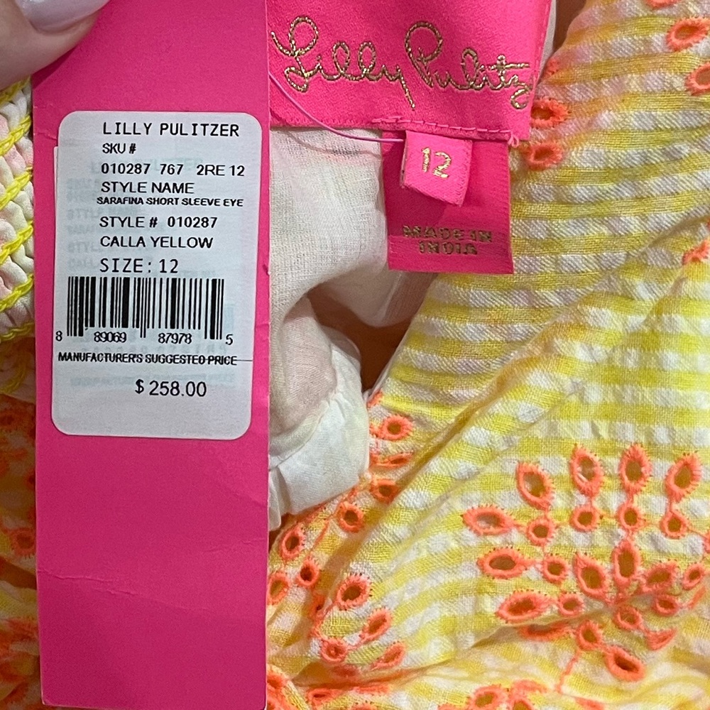 Lilly Pulitzer ADORABLE Sarafina Dress NWT - Picture 8 of 9